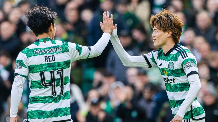 古橋亨梧、旗手怜央の復帰がセルティックにとって大きな理由を説明 「オンザボールでもオフザボールでも…」