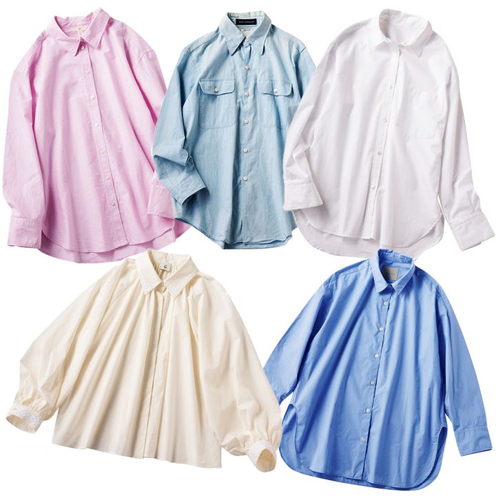 シャツ5枚,H＆M,MADISON BLUE,GALLARDAGALANTE,UNFILO,6