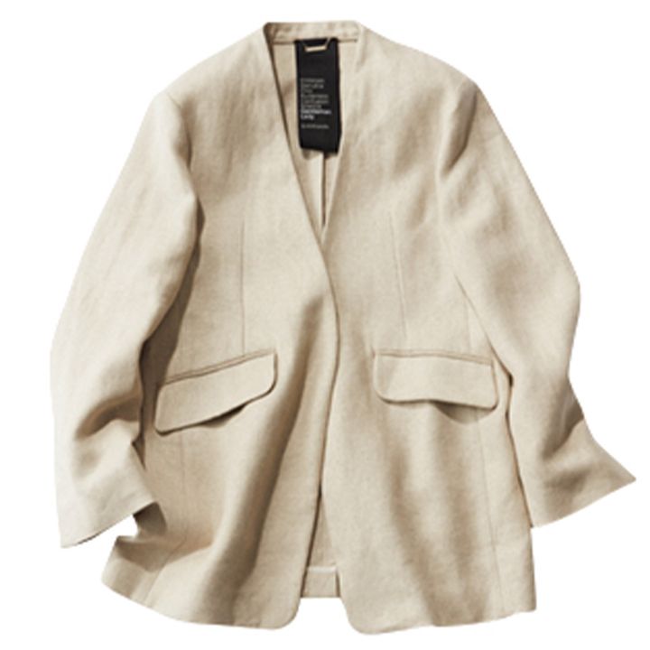 ジャケット,ノーカラージャケット,リネンジャケット,カオス