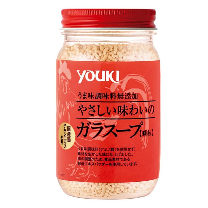 〈ユウキ食品〉のやさしい味わいのガラスープ