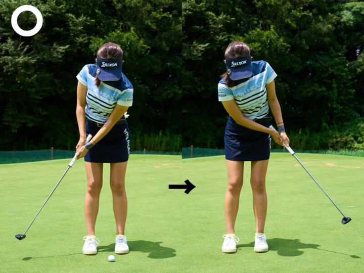 “手打ちを防ぐ構え”を女子プロが解説！本番に強いストロークとは…？