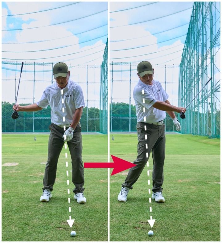 「FWが当たらない」をすぐ解決！クラブを逆にして右手1本でビュンと振る