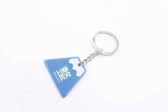 100均セリアのかわいいキーホルダーサウナ