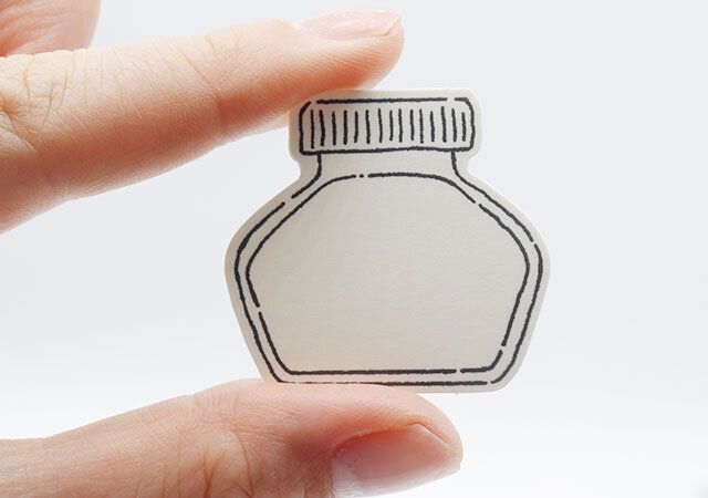 100均セリアの色塗りシール