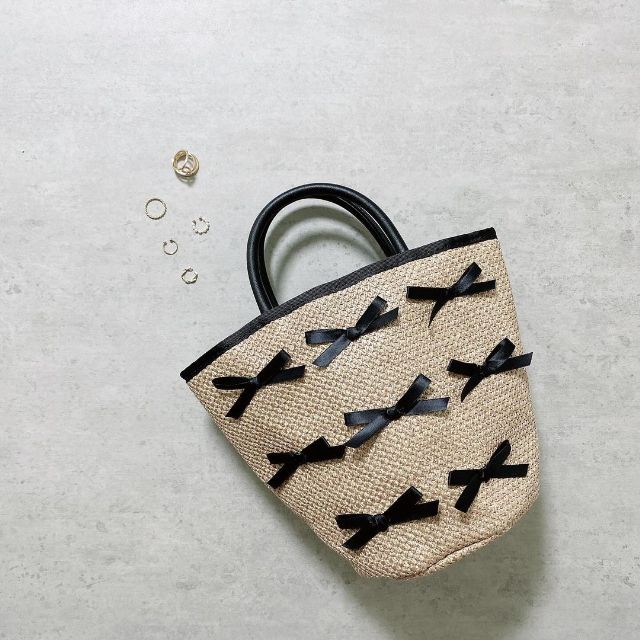 しまむらのリボンバッグ