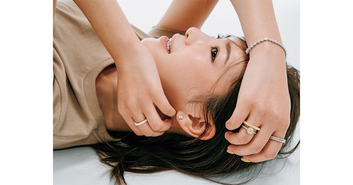 咲和希,ダイヤモンド,ダイヤジュエリー,指輪,ブレスレット,ピアス,ケンジントンダイヤモンズ