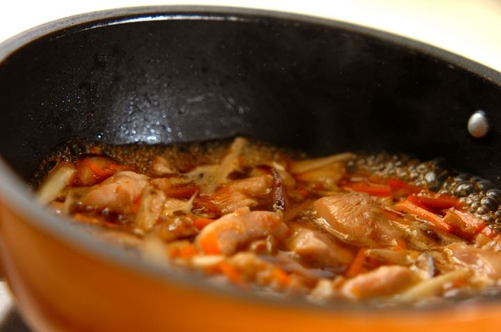 かしわ飯の作り方2