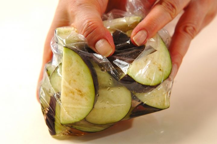 旬の水ナス 簡単漬物の作り方2