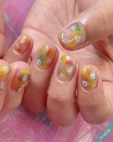 a little salon niiinaが投稿したネイルデザイン [photoid:I0129739] via Itnail Design (731623)