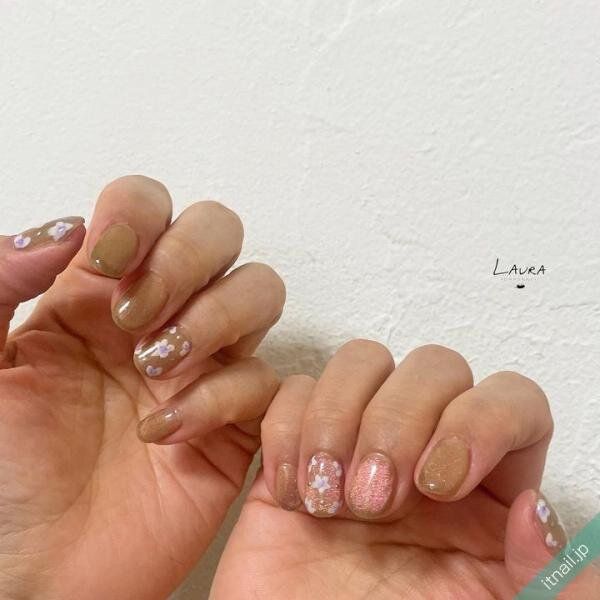 LAURA POMPONNEEが投稿したネイルデザイン [photoid:I0128924] via Itnail Design (731624)