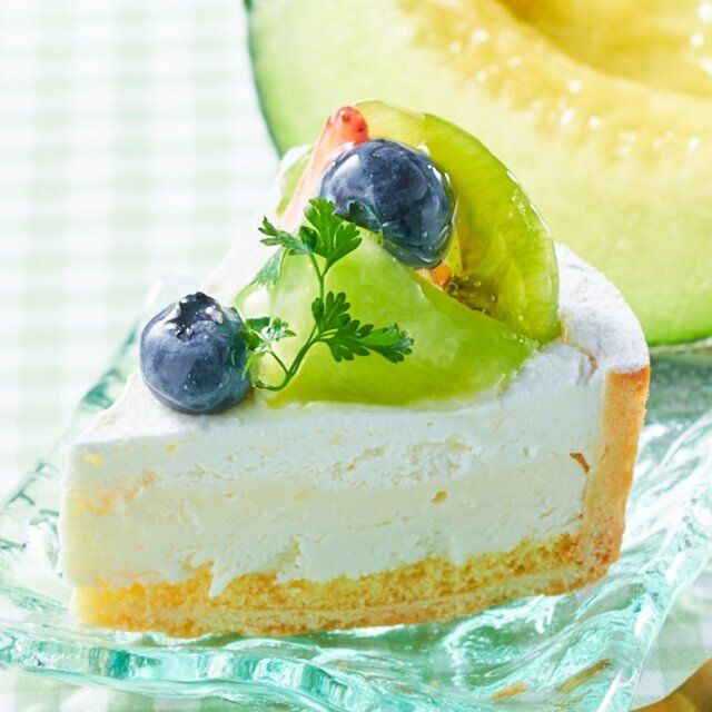 シャトレーゼのアンデスメロンのレアチーズタルト