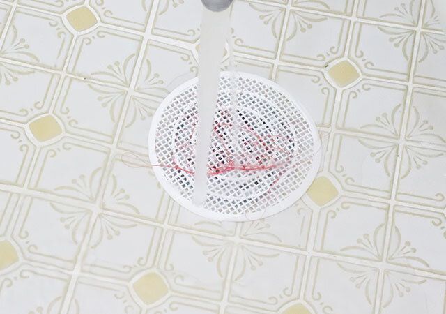 100均セリアの浴室用排水口フィルター