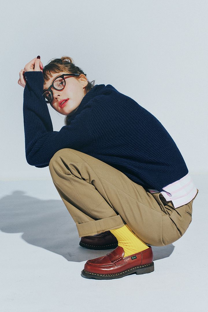 春のオシャレはシャツとローファーに合うオシャレなソックスがマストアイテム！