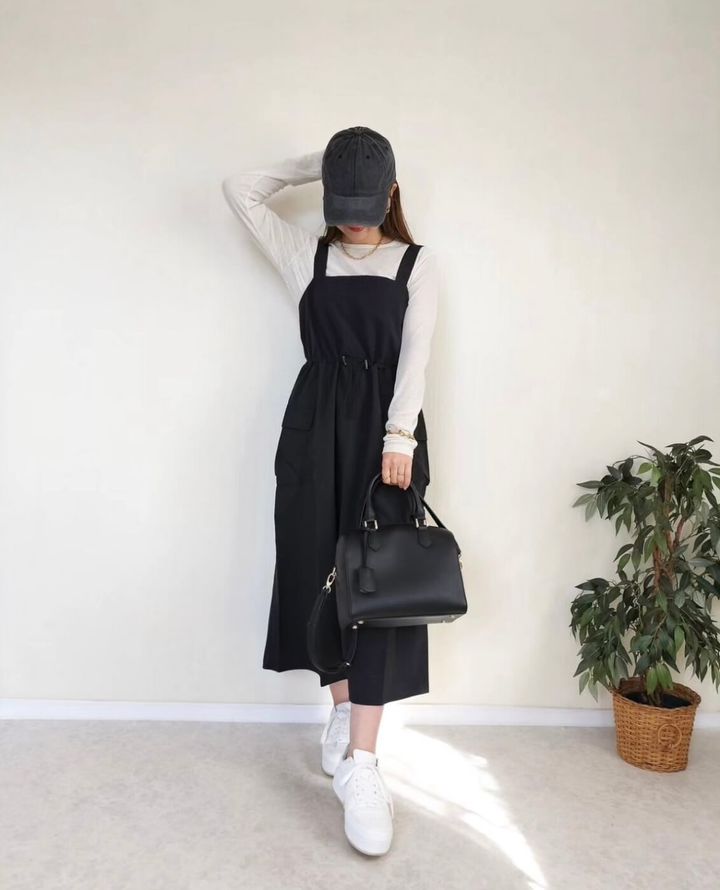 ジーユー_テックジャンパードレス_2