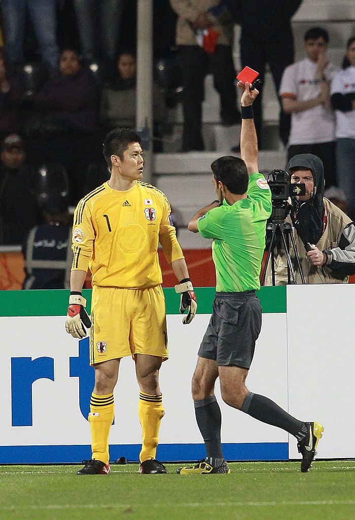 なんとまだ無敗！日本代表の「アジアカップでレッドカードを受けた5名の選手」