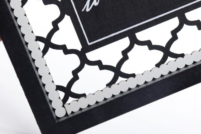 ダイソーの木製壁掛けインテリア