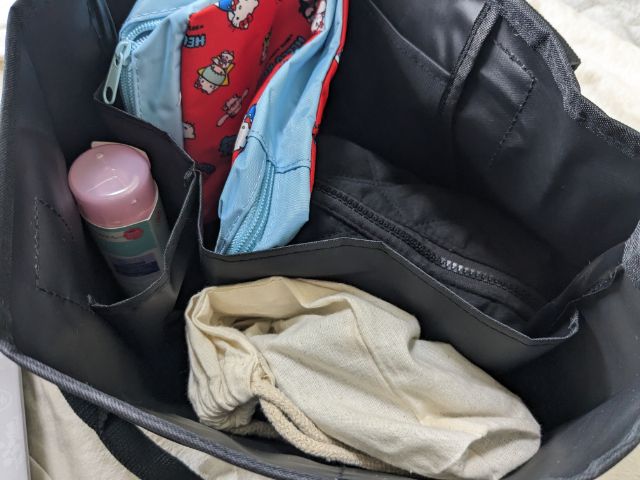 荷物入れた状態