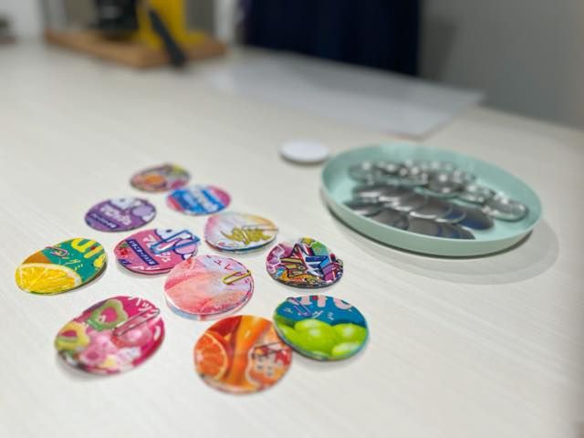 KANRO POKeTで缶バッチ作り体験