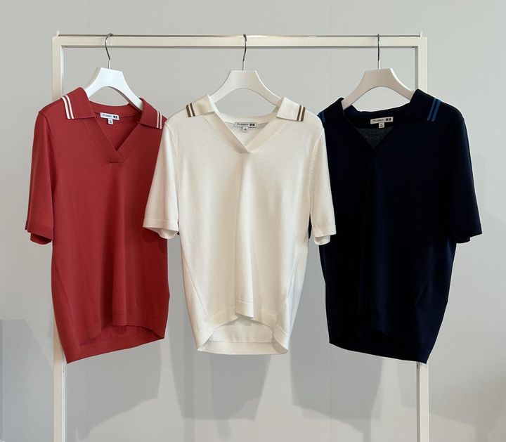 画像: 【UNIQLO and JW ANDERSON】ポロセーター（半袖）各¥2,990 www.uniqlo.com