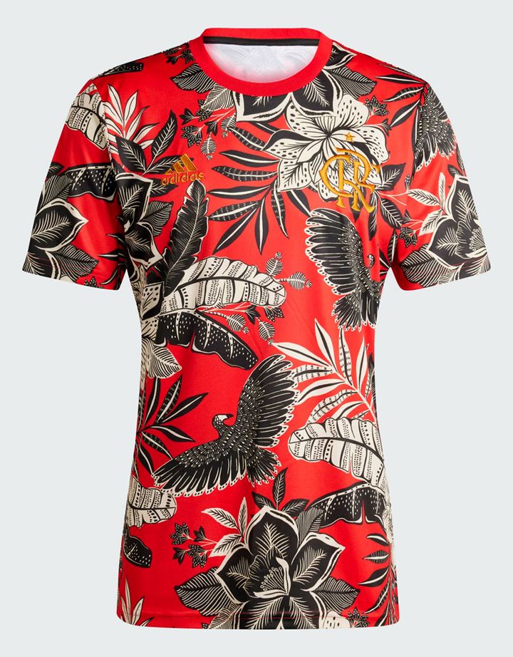 フラメンゴに人気ブランド『FARM Rio』とコラボの限定ジャージが登場 地元の“リオ”を鮮やかに描く