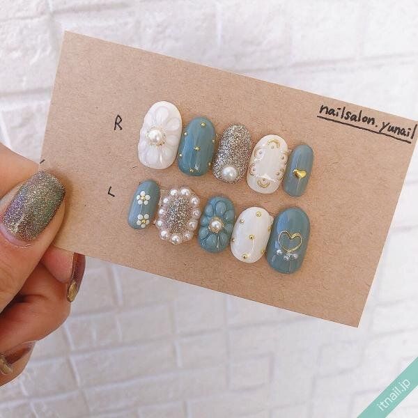 YUNAILが投稿したネイルデザイン [photoid:I0109601] via Itnail Design (731931)