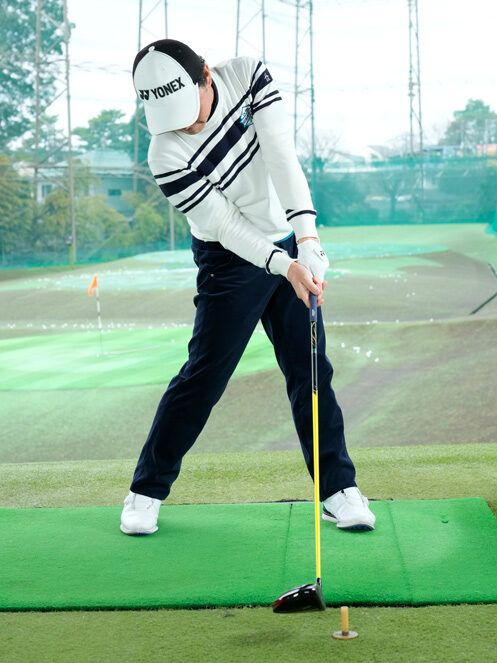 ビッグキャリーも叶う!? 「ドライバーが苦手」は右足体重で解決！