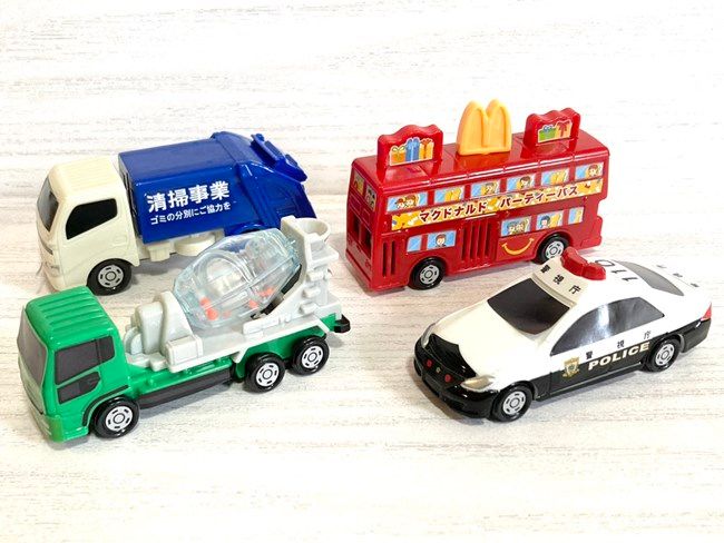 第2弾の新作おもちゃ4種類