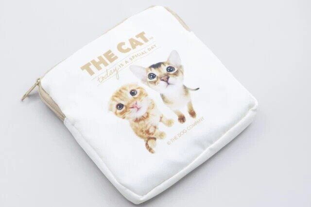 ダイソーのTHE DOG スクエアポーチ