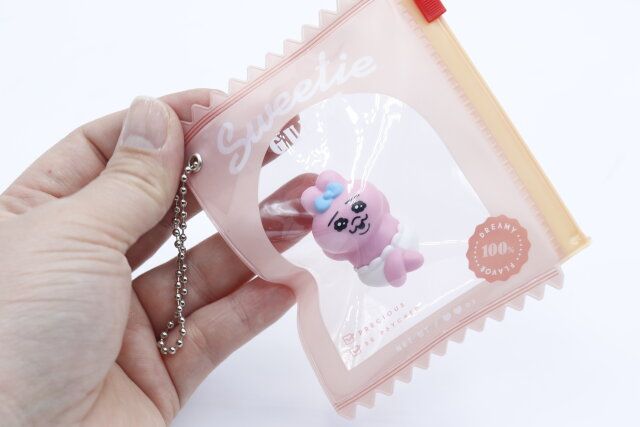 ダイソーのミニケースキーホルダー