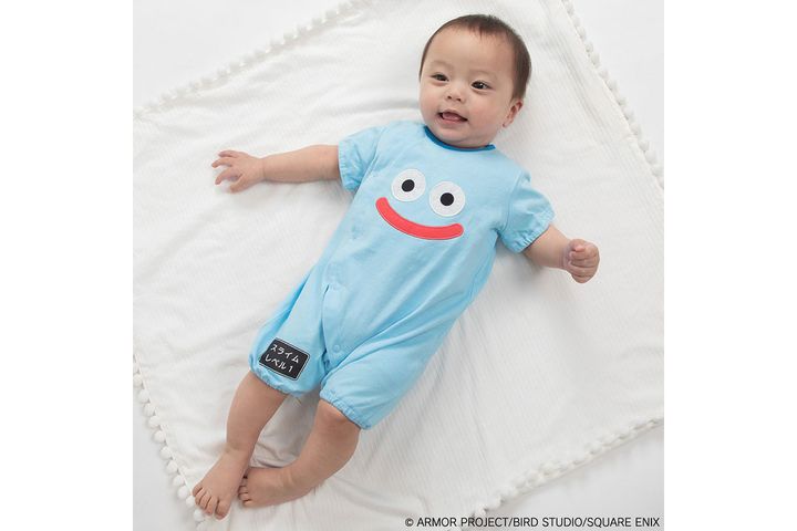 「ドラクエベビー＆キッズ」に夏物登場／ドラクエベビー＆キッズ 半袖フィットオール