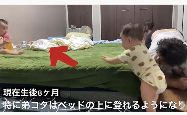 双子寝かしつけ１