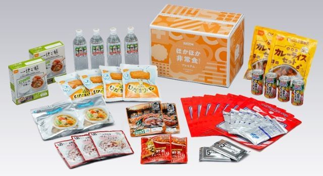 セコムの「ほかほか非常食セット・プレミアム」