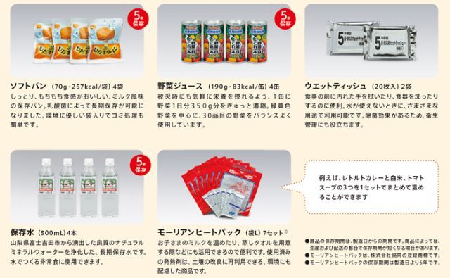 セコムの「ほかほか非常食セット・プレミアム」