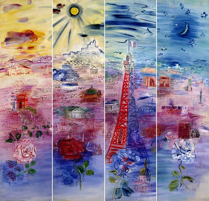 ラウル・デュフィ-《パリ》-1937年