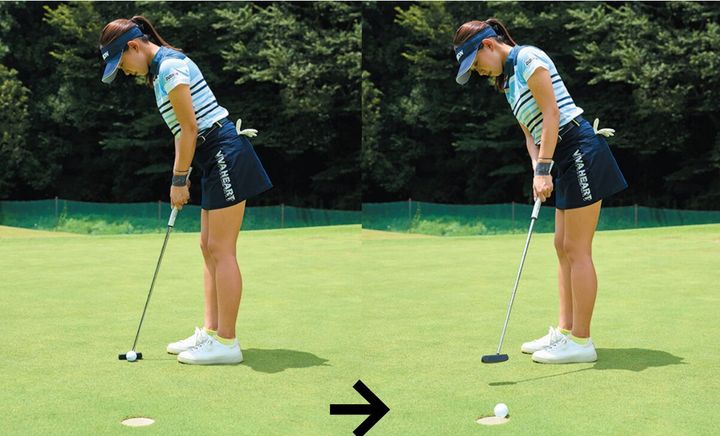 「パットの方向性が上がる」女子プロおすすめの練習法とは…？