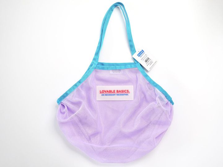 画像: ネオンのバイカラーがかわいい！ PLAZA・MINiPLA限定オリジナルメッシュバッグ。