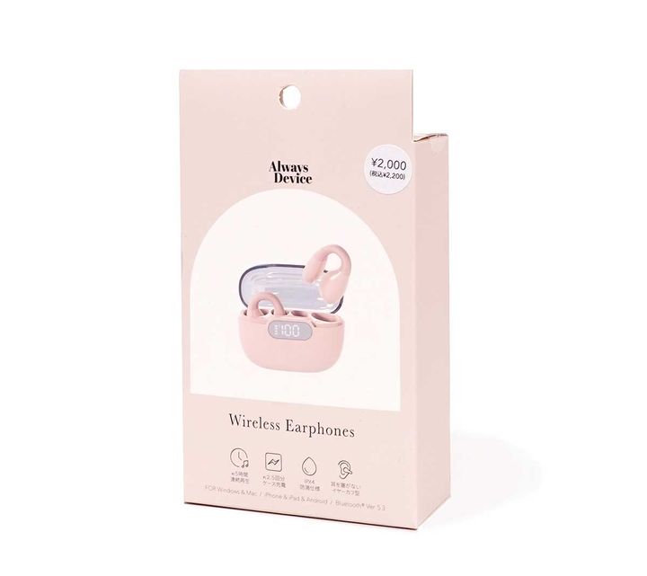 3COINSの「オープンイヤーイヤカフイヤホン」2