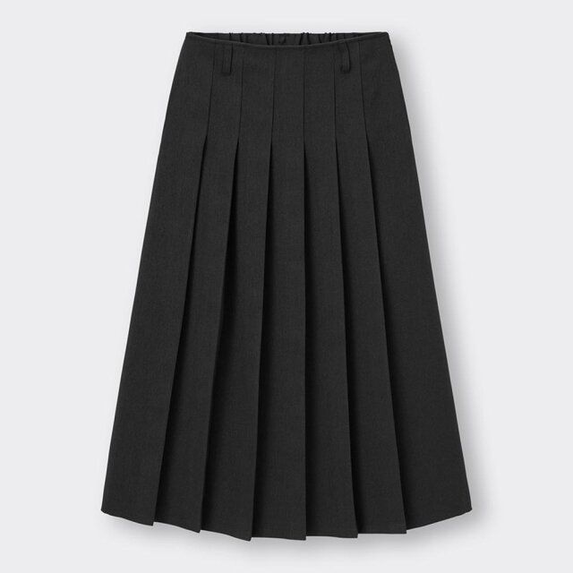 2024年春GUのレディース黒スカート