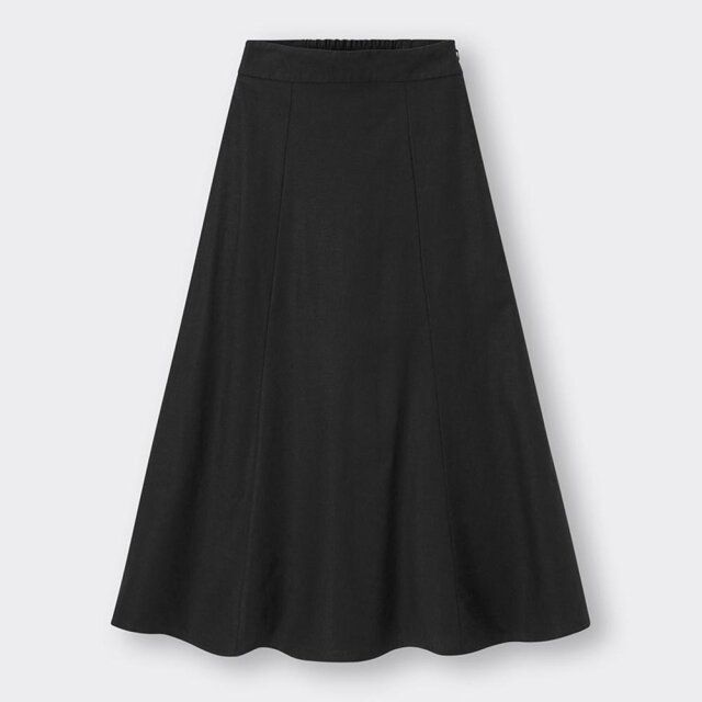 2024年春GUのレディース黒スカート