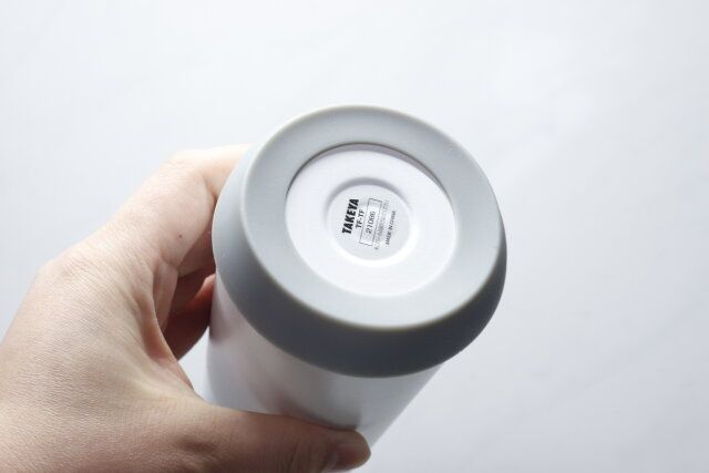 セリアの水筒の底カバーの使用例