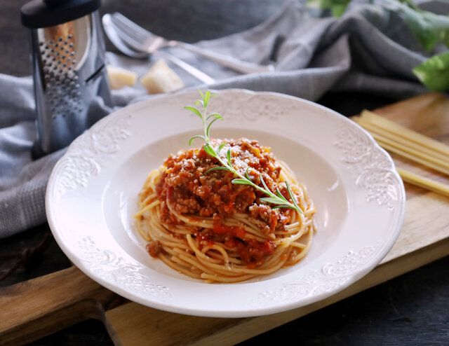 基本のミートソース レシピ 完成