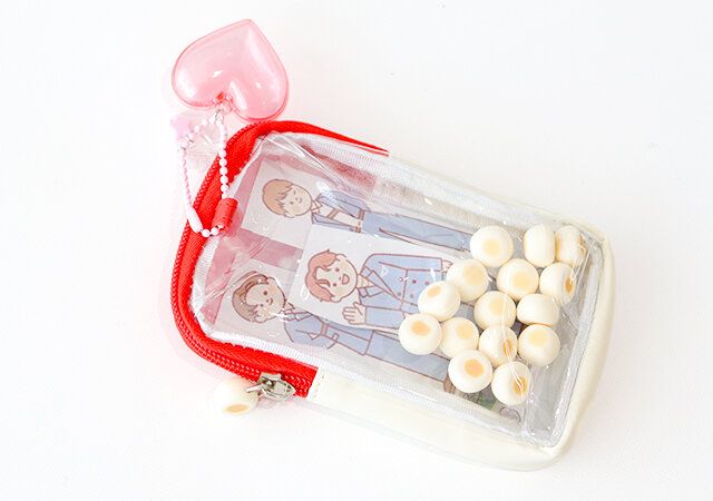 ミニボーロのクリアポーチは推し活にもおすすめ