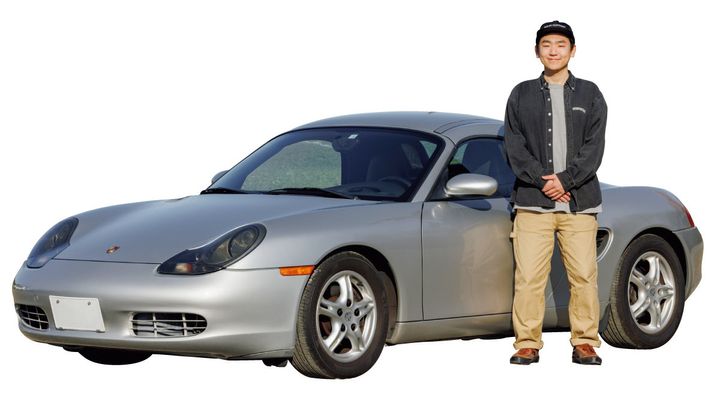 片野晃輔のポルシェ「986ボクスター」