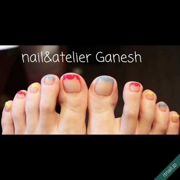 Ganeshが投稿したネイルデザイン [photoid:I0120871] via Itnail Design (732017)