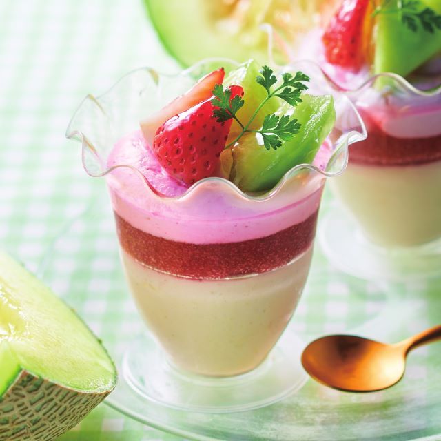 シャトレーゼ「フルーツパフェ アンデスメロン」