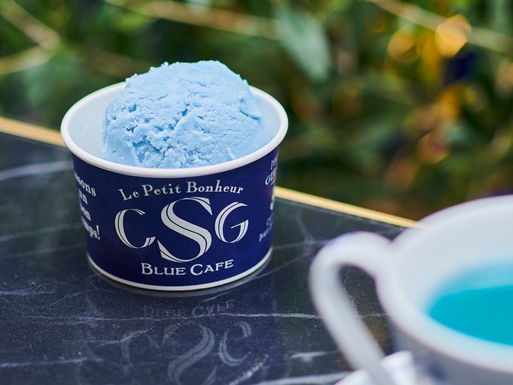 「ジェラート ブルーミントミルク Single」600円