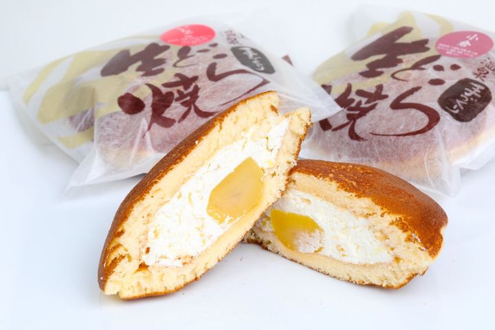 「生どら焼き（栗）」280円