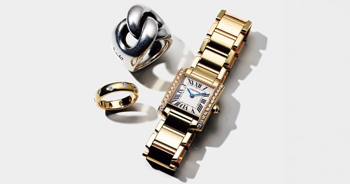 ヴィンテージ,ジュエリー,リング,指輪,ポメラート,ティファニー,腕時計,カルティエ