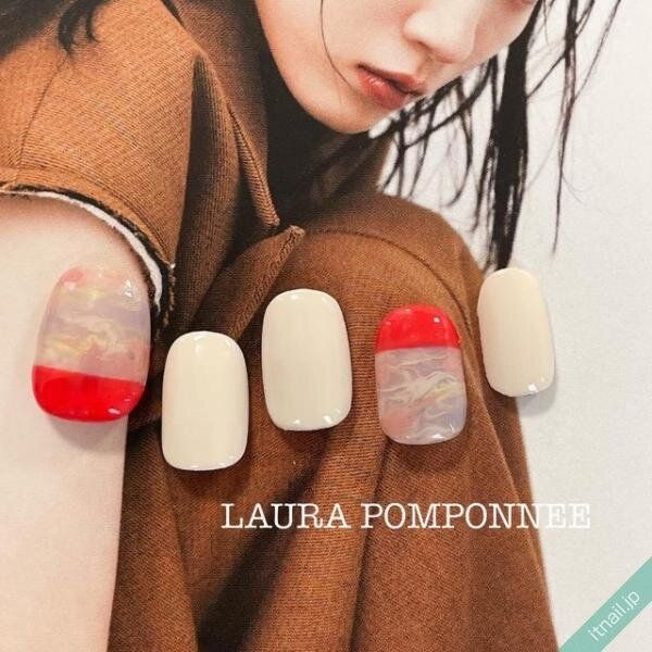 LAURA POMPONNEEが投稿したネイルデザイン [photoid:I0119456] via Itnail Design (731852)