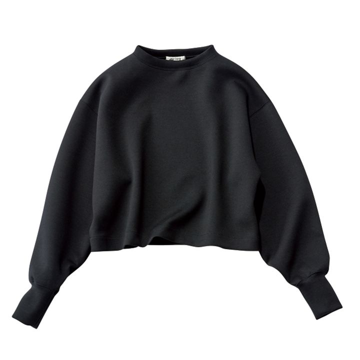 ウィム ガゼット,プルオーバー,黒トップス